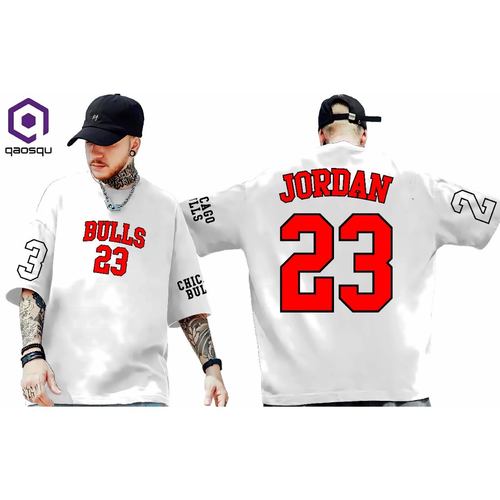 Baju Pria JORDAN 23 ( Tangan Motif )