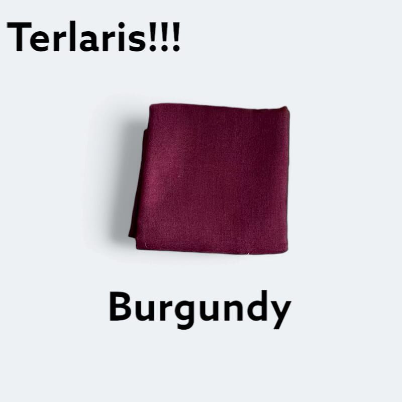 Hijab Paris Jadul Hijab Segi Empat Burgundy