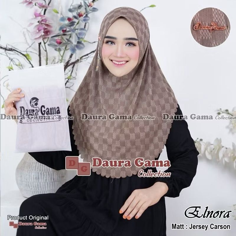 BERGO MALAY / SORONG OVAL ELNORA BY DAURA GAMA