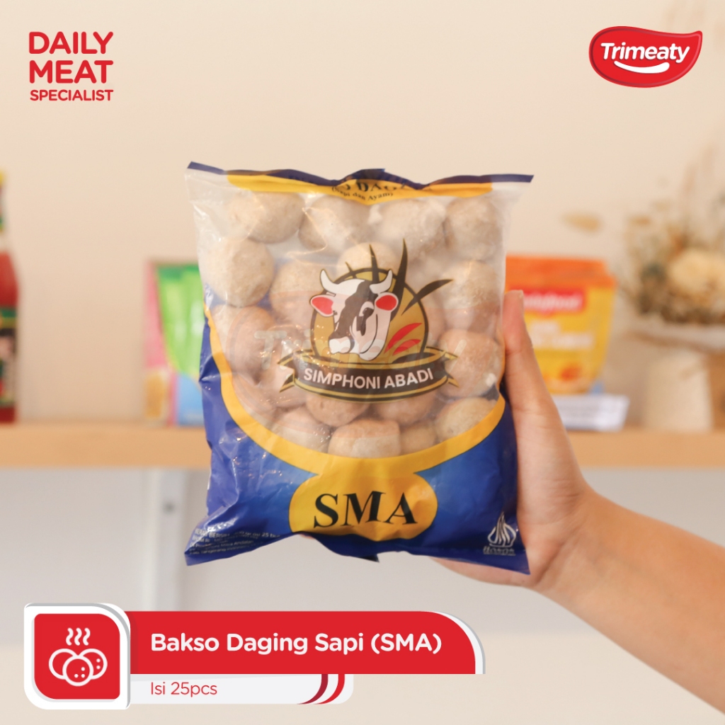 

Bakso Simphoni SMA / Bakso Kombinasi Daging Sapi dan ayam 25 pcs