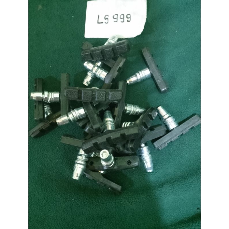 KARET REM SEPEDA LIPAT/ BMX / MTB |KAMPAS REM SEPEDA V BRAKE KUNCI L