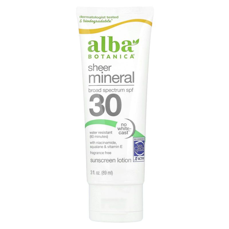 Losion Tabir Surya Sheer Mineral, SPF 30