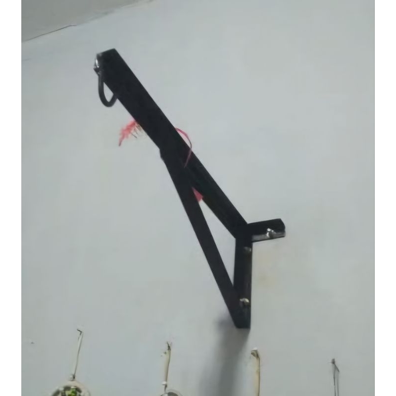 Stan Ayunan Wall Mounting Ayunan Bayi Samsak Besi Siku Gantungan Untuk Ayunan Bayi Murah 60cm
