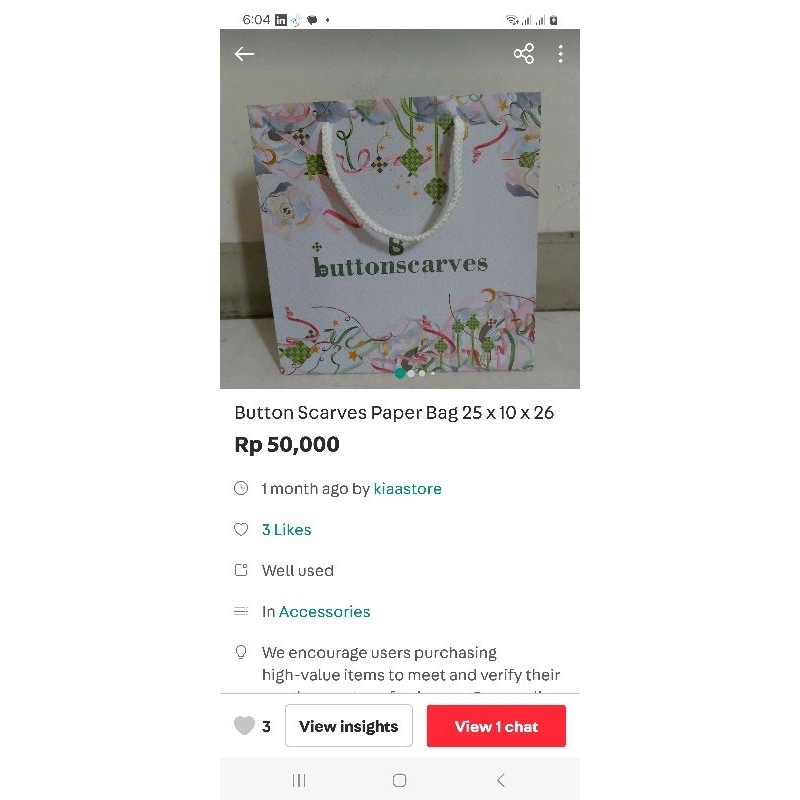 

paperbag mine preloved