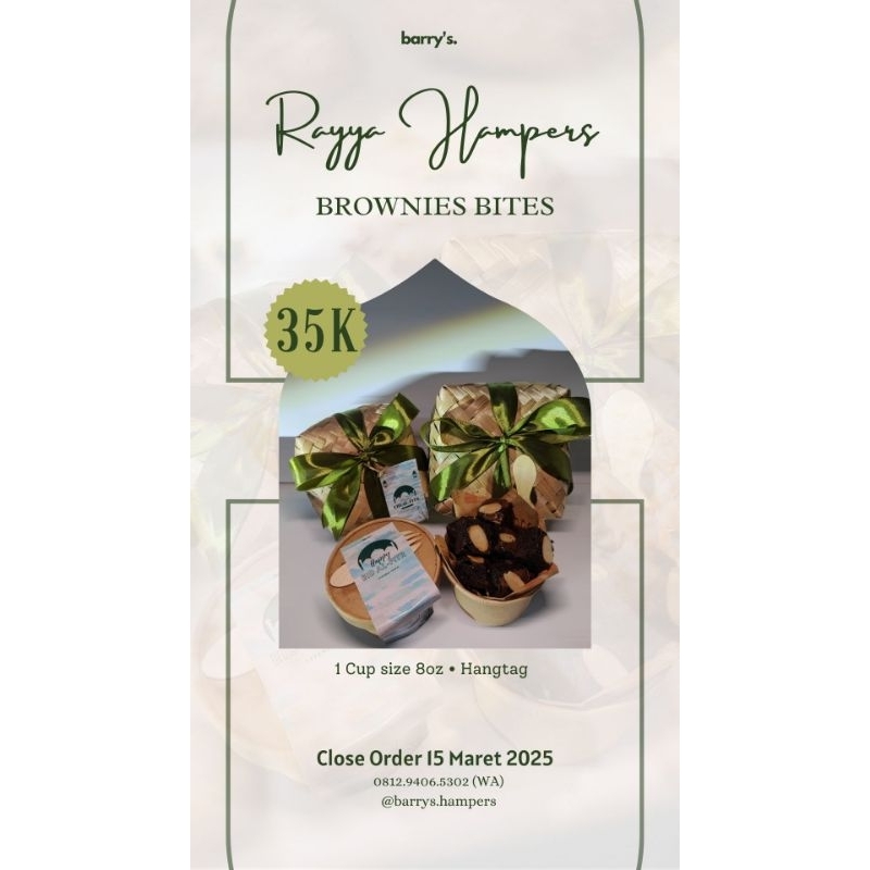 

BROWNIES BITES Mini Hampers