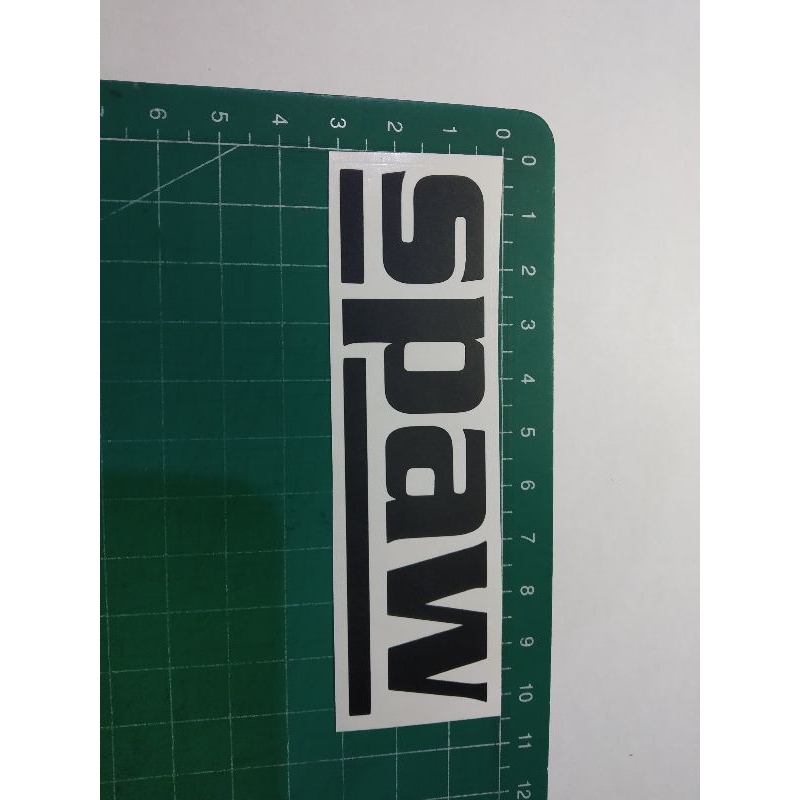 

stiker cutting spaw