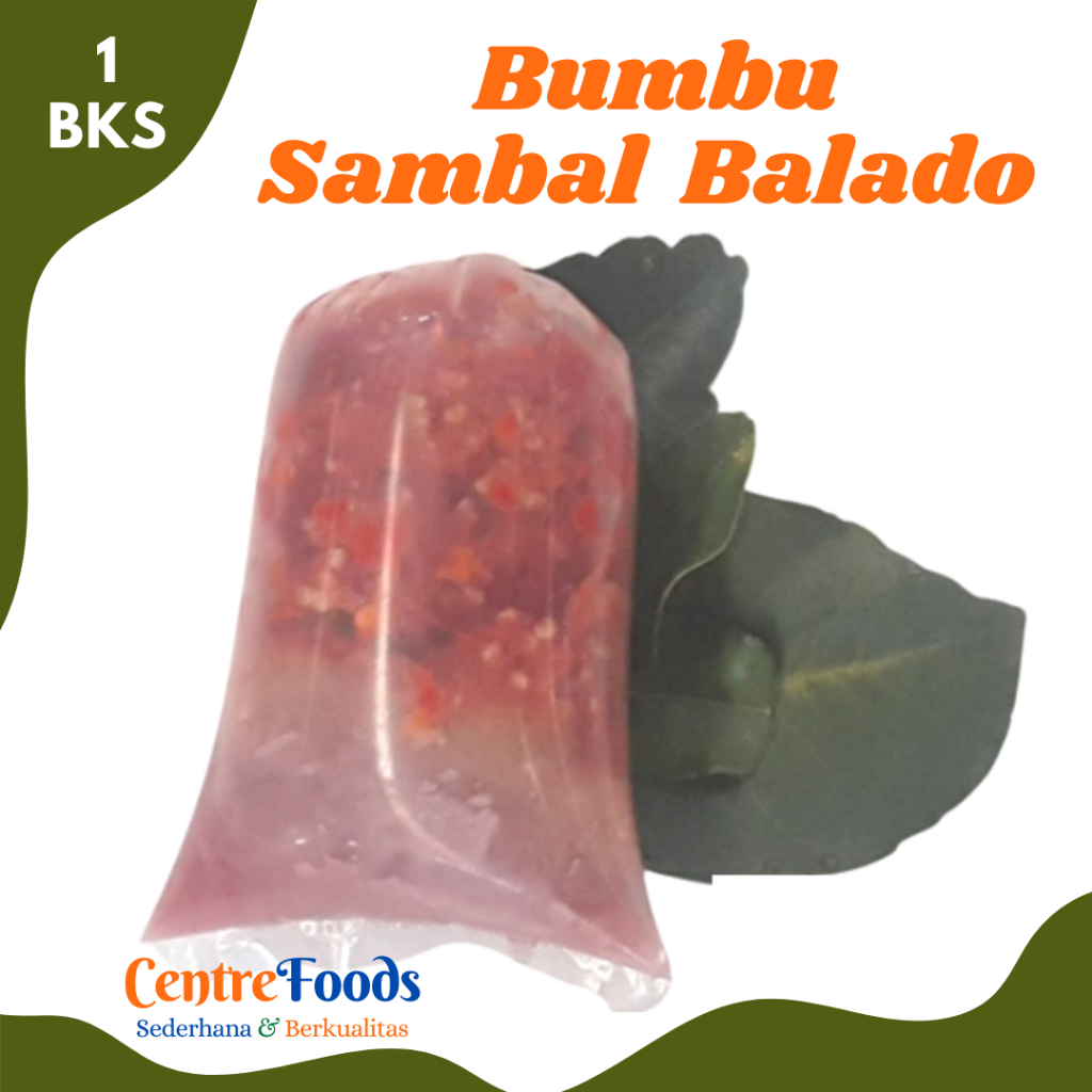 

BUMBU GILING Sambal Balado - Bumbu Dapur Gilling Halus Basah | 1 Bks - Size 150-250gr [ Harga Per BKS ]