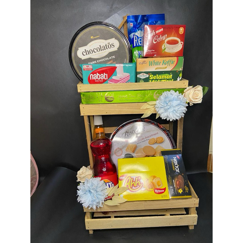 parcel tingkat/parcel snack/parcel makanan/parcel murah/parcel lebaran/ready parcel