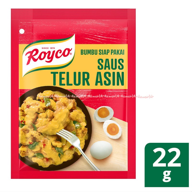 

Royco Bumbu Siap Pakai Saus Telur Asin 22gr