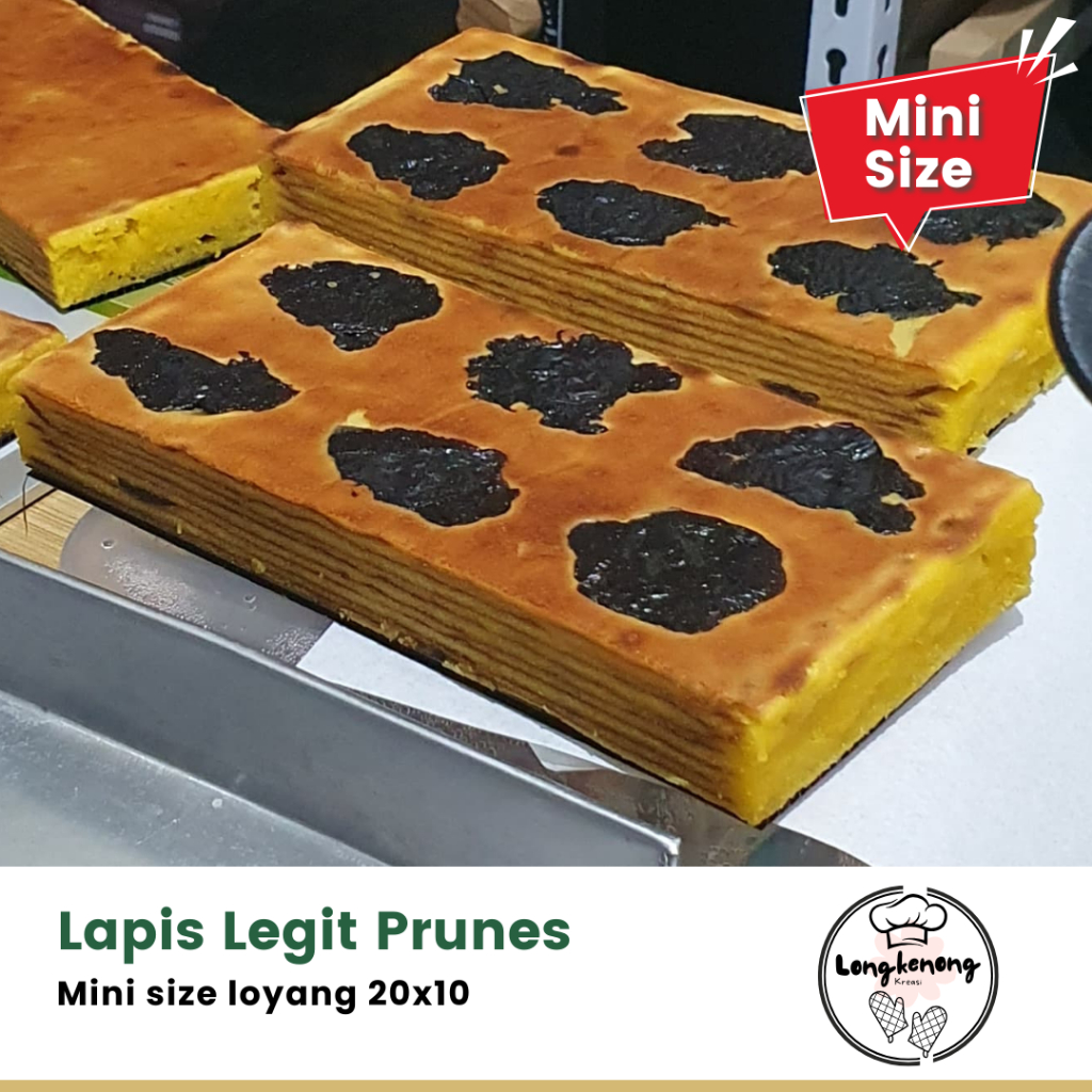 

Lapis Legit Wisman Wijsman Wysman Prunes Mini Size Khas Pontianak Ukuran Loyang 20x10 By Longkenong