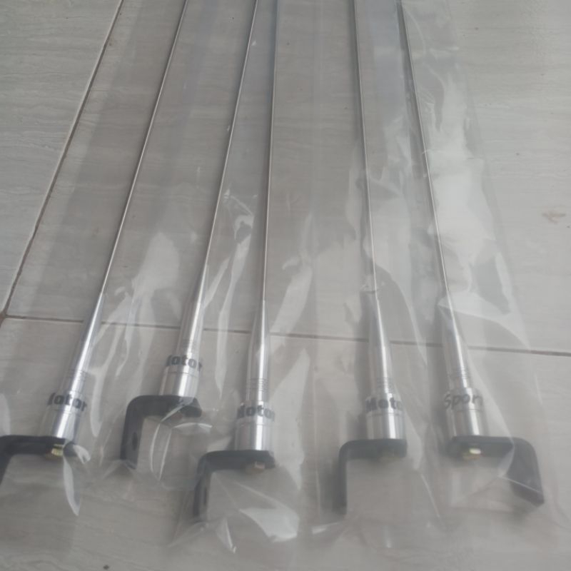 Tiang Antena Bendera Sepeda 50 cm Onthel MTB BMX Anti Karat Steinless Steal Original