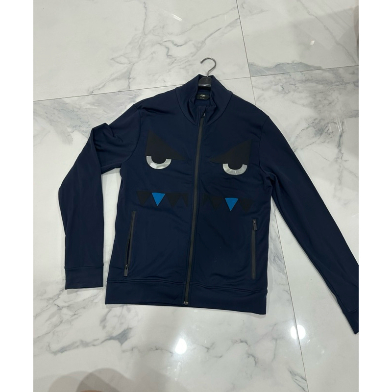 jacket fendi blue eye monster