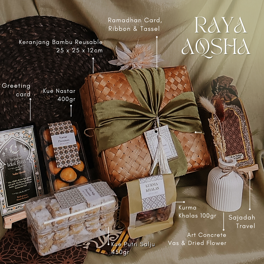 

Artaya- Raya Aqsha | Lebaran Bundle | Hampers Lebaran | Hampers Idul Fitri | Kue lebaran