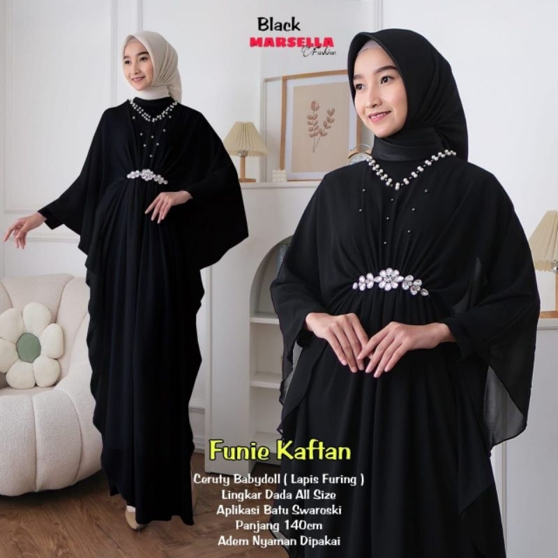 FUNIE KAFTAN/GAMIS WANITA/KAFTAN WANITA/KAFTAN/DRESS WANITA/DRESS/GAMIS
