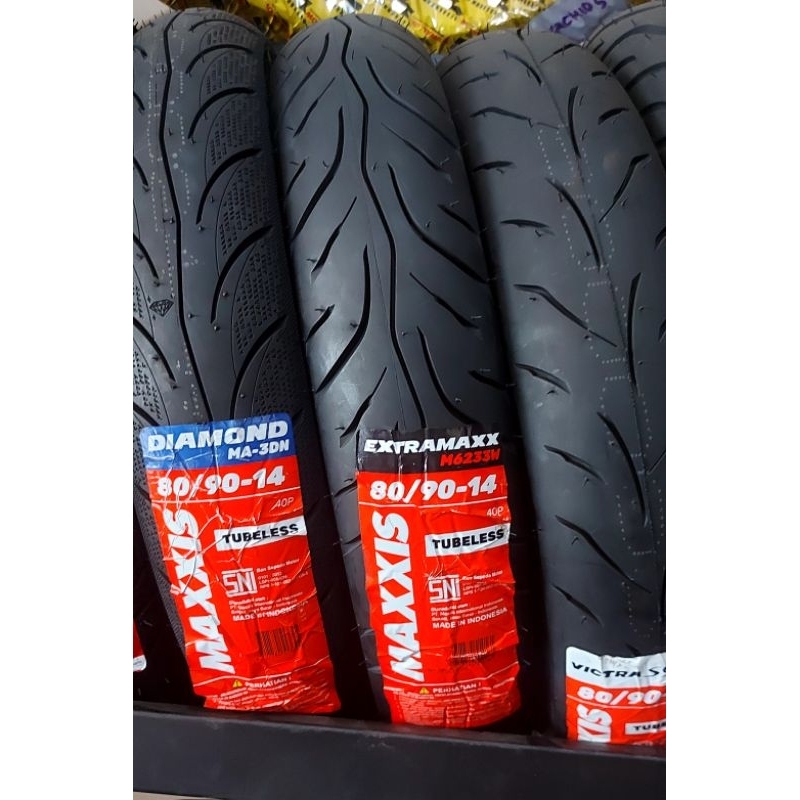 BAN MAXXIS TUBELES RING 17 VICTRA ST 80/90-17