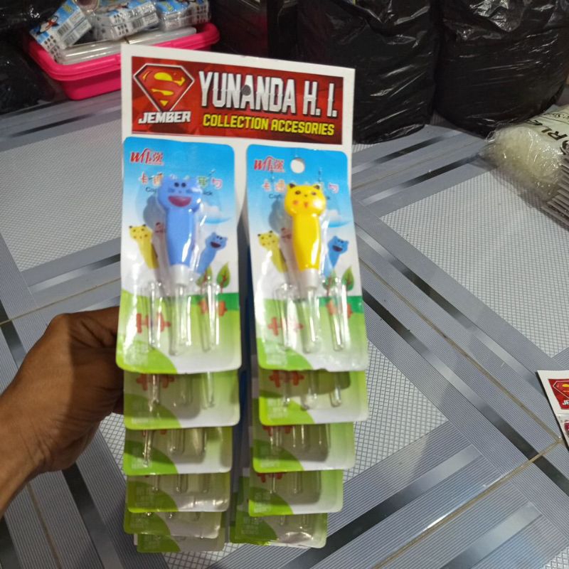 (1 renteng isi 12) katembat lampu/cottons anak lampu