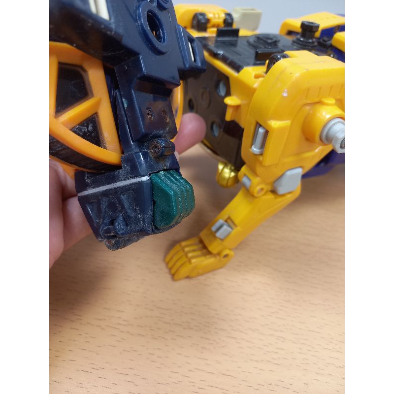 Zord hurricane Body ori bandai kepala kw