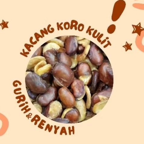 

Kacang Koro Kulit 250gr