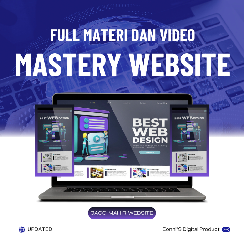 MASTERY WEBSITE - MAHIR BIKIN WEBSITE - FULL MATERI DAN VIDEO Belajar Website Dari Awal Hingga Mahir