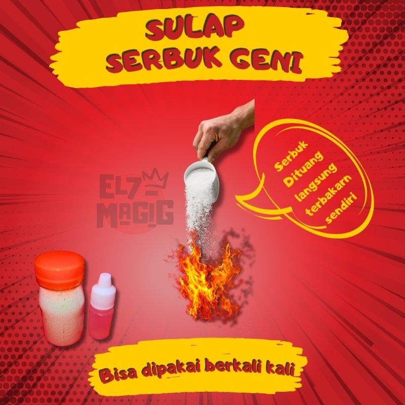 SULAP SERBUK GENI - SULAP INTI GENI - ALAT SULAP API