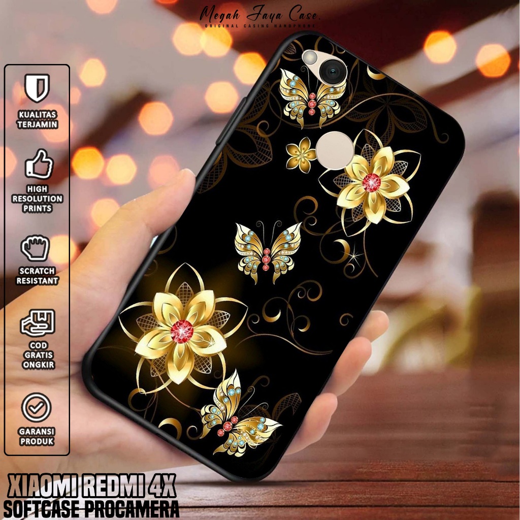 Softcase Xiaomi Redmi 4X - Case Hp Xiaomi Redmi 4X Motif KP - Silikon Hp Xiaomi Redmi 4X - Casing Hp