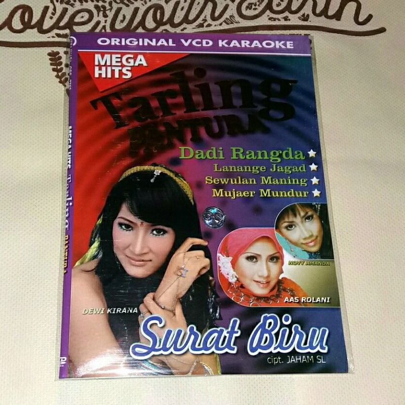 VCD Karaoke Mega Hits Tarling Pantura - Dewi Kirana Aas Rolani Novy Amanda V CD ORIGINAL