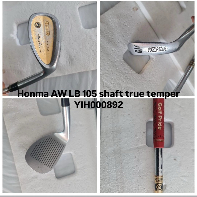 Stik golf Iron Honma AW LB 105  shaft true temper   Bekas second
