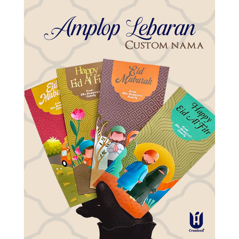 

Amplop Lebaran Premium 2025 Custom Nama