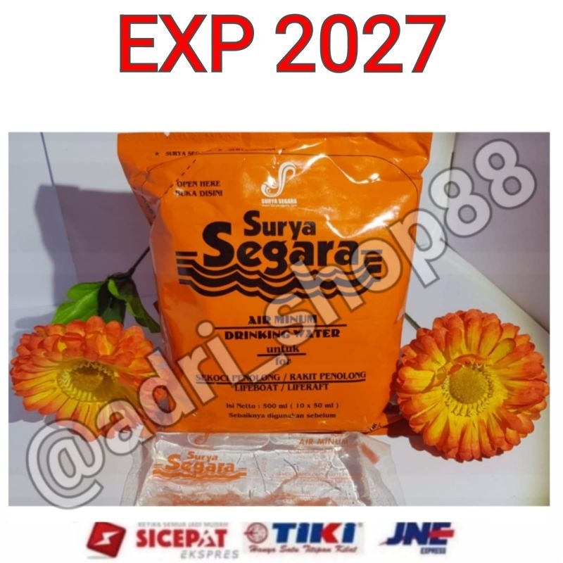 

MRE emergency water air minum darurat Ransum / tas siaga bencana