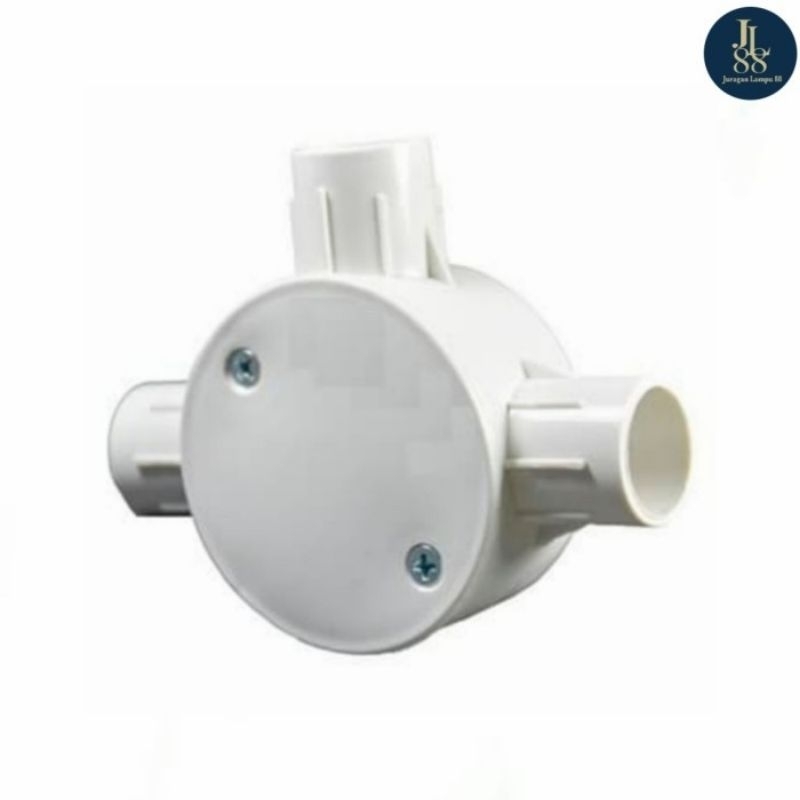 

T Dus T doos Cabang 3 putih 20mm