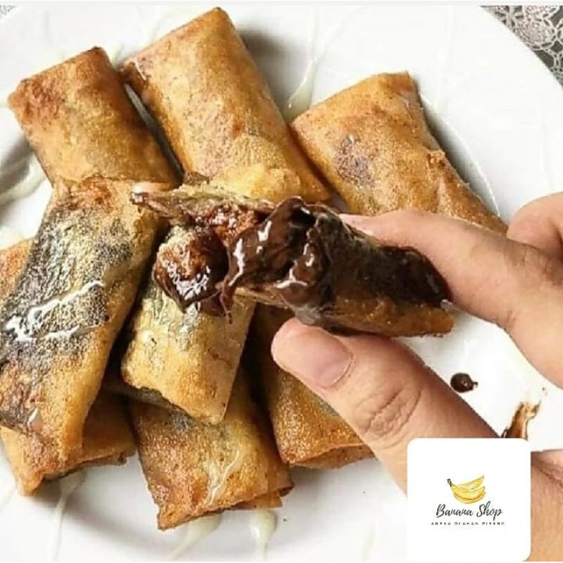 

pisang coklat super lumer lemer banana shop