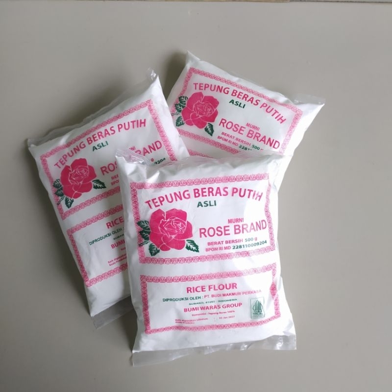 

tepung beras rose brand 500g