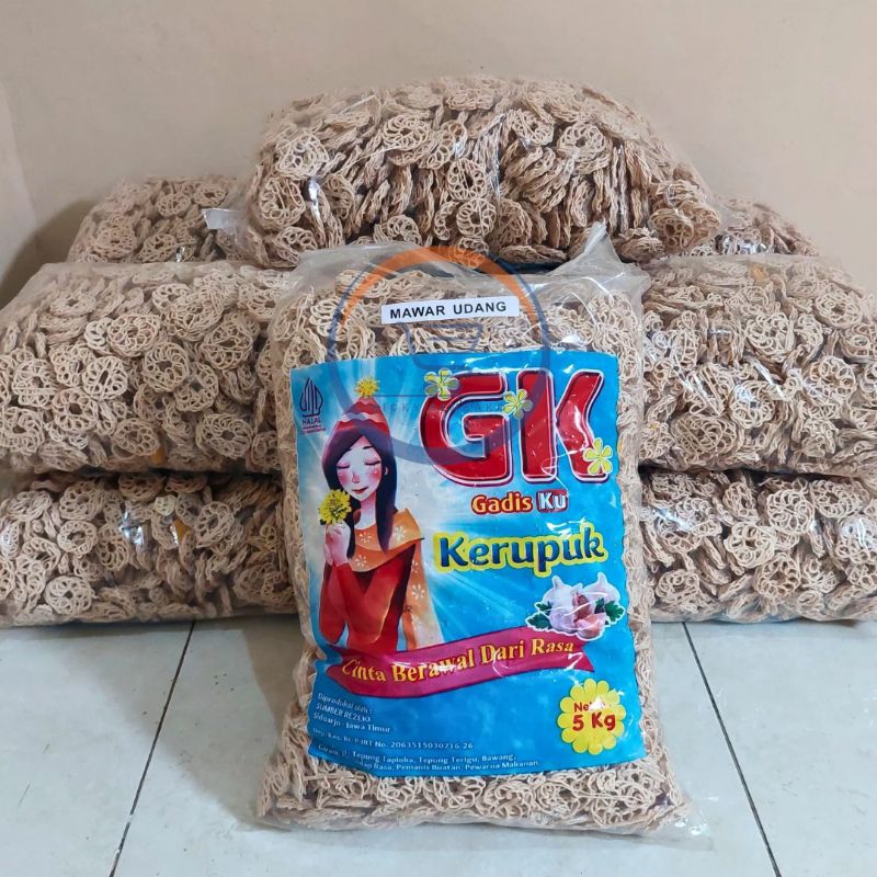 

Kerupuk Mawar Udang GK (Gadis Ku)