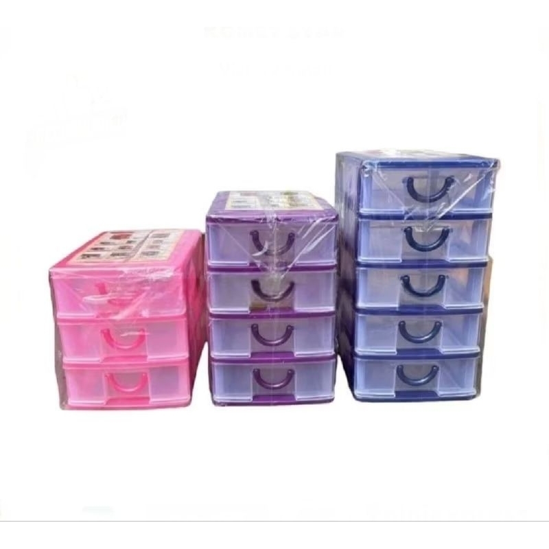 Rak Laci Komet Star / Laci Mini Susun 3 , Susun 4 , Susun 5 /Rak Laci Plastik