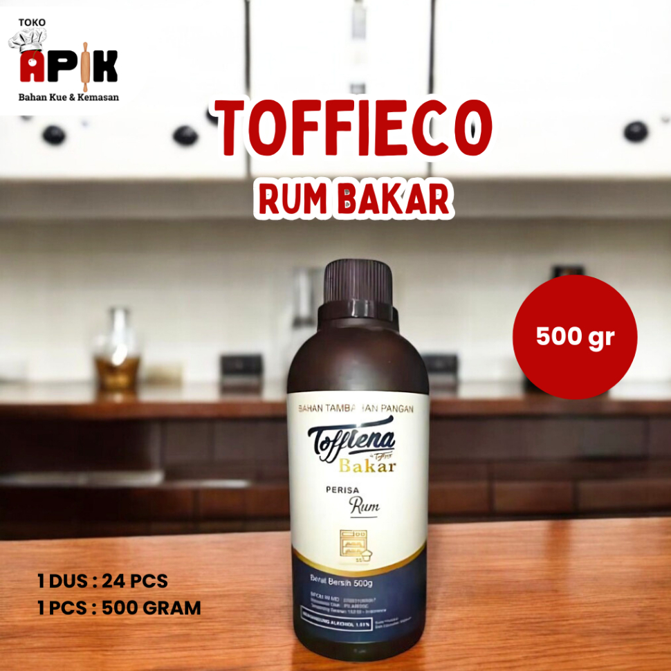 

Toffieco Rum Bakar 500 gr / Rum Butter Cream 100 gr