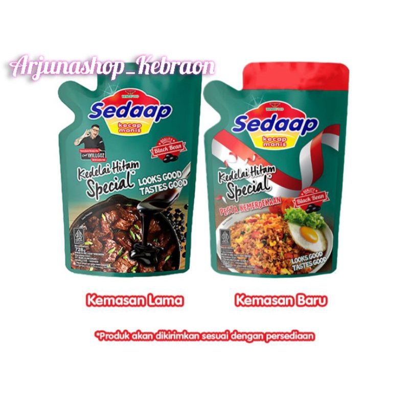 

SEDAAP Kecap Kedelai Hitam Special 520ml/700gr