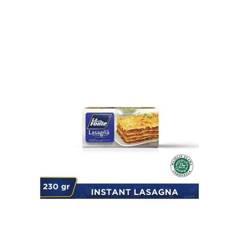 

La fonte Pasta Instant Lasagna 230 gr