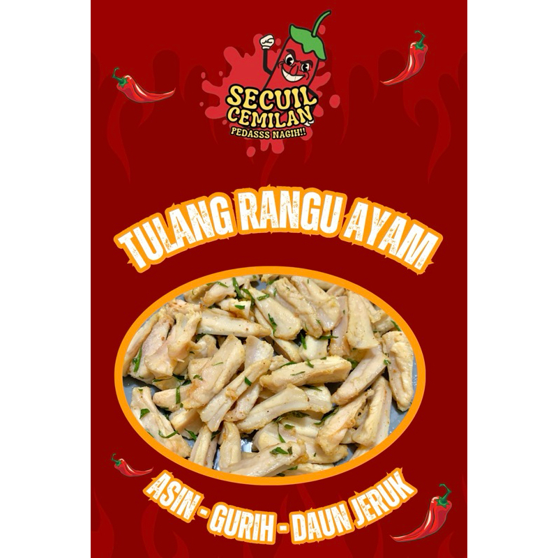 

Tulang Rangu Ayam Original Daun Jeruk Halal Homemade Nikmat
