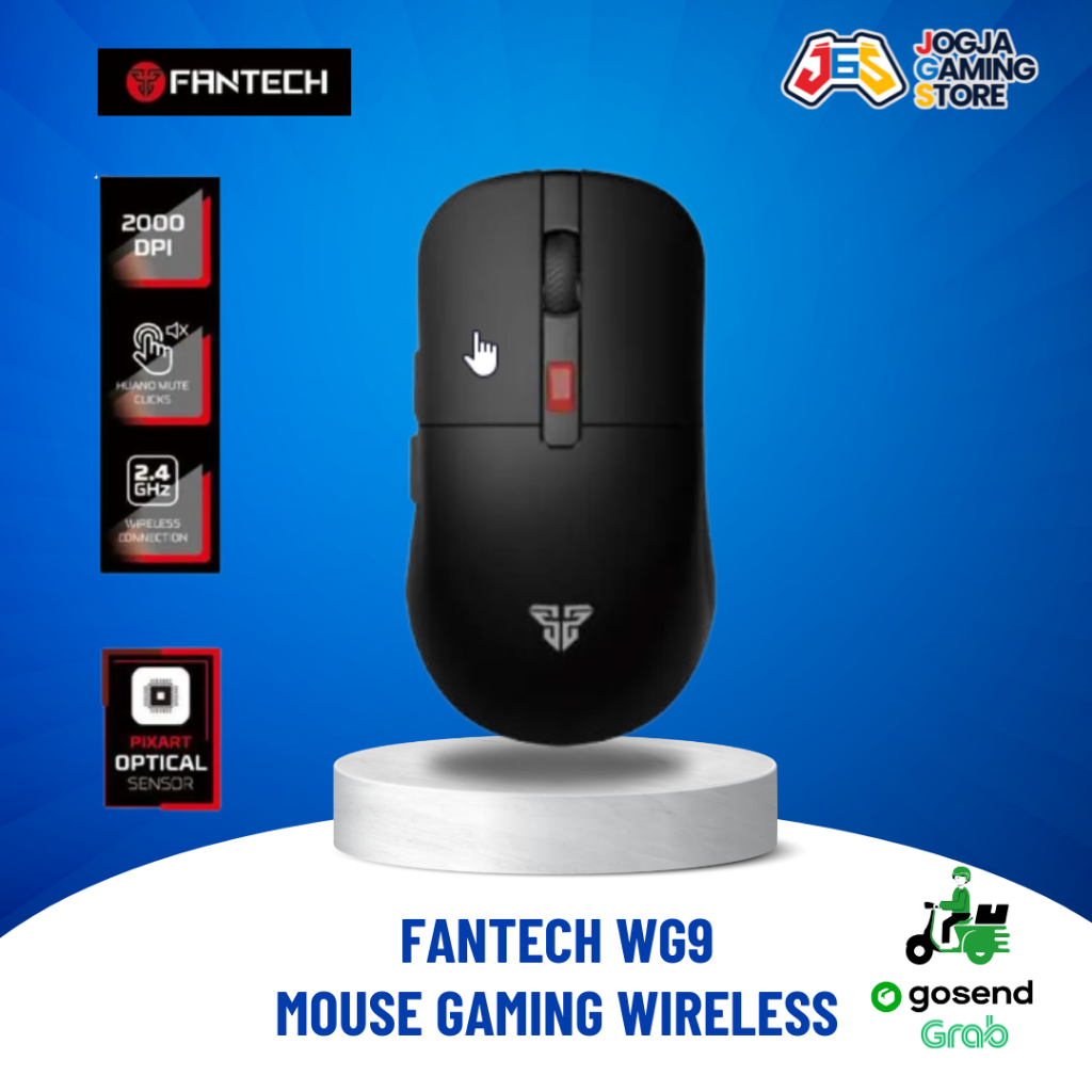 Fantech WG9 Kanata Mouse Gaming Wireless RGB Macro 12.000 DPI
