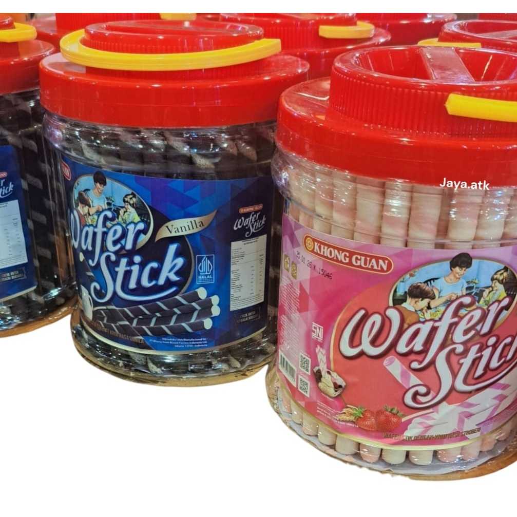 

ASTOR WAFER STICK KHONG GUAN 500 GR VANILLA STRAWBERRY MAKANAN RINGAN SNACK