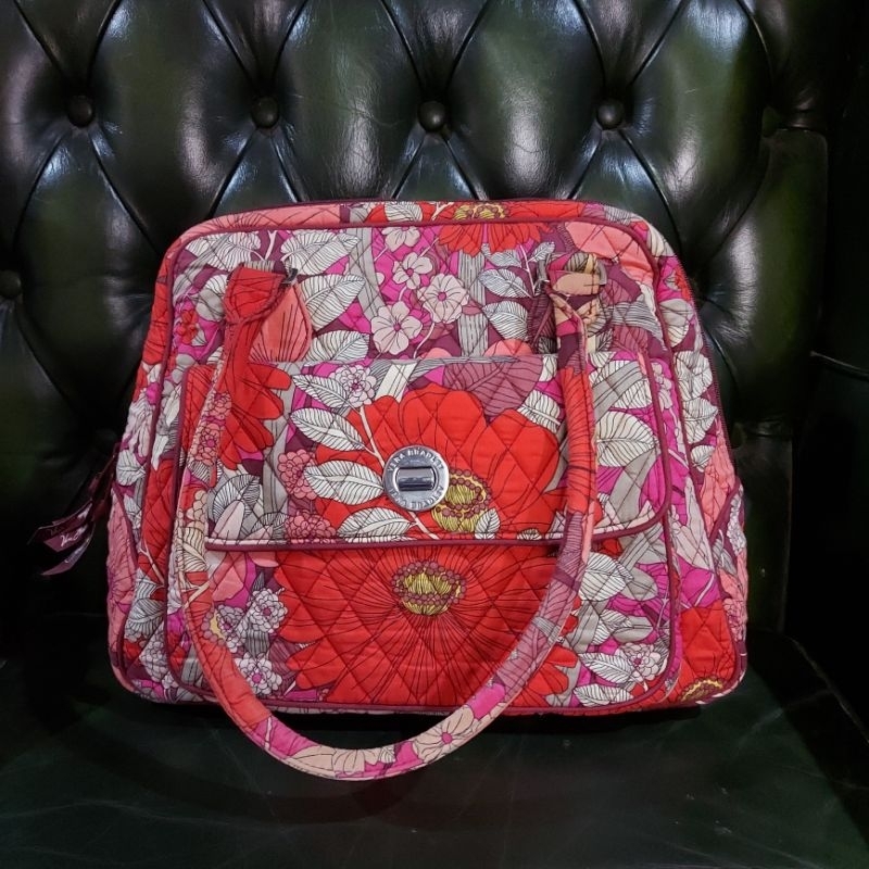 Tas Vera Bradley Bohemian Blooms Floral branded Bag Original Authentic Vera seperti Sakroots Gramedi