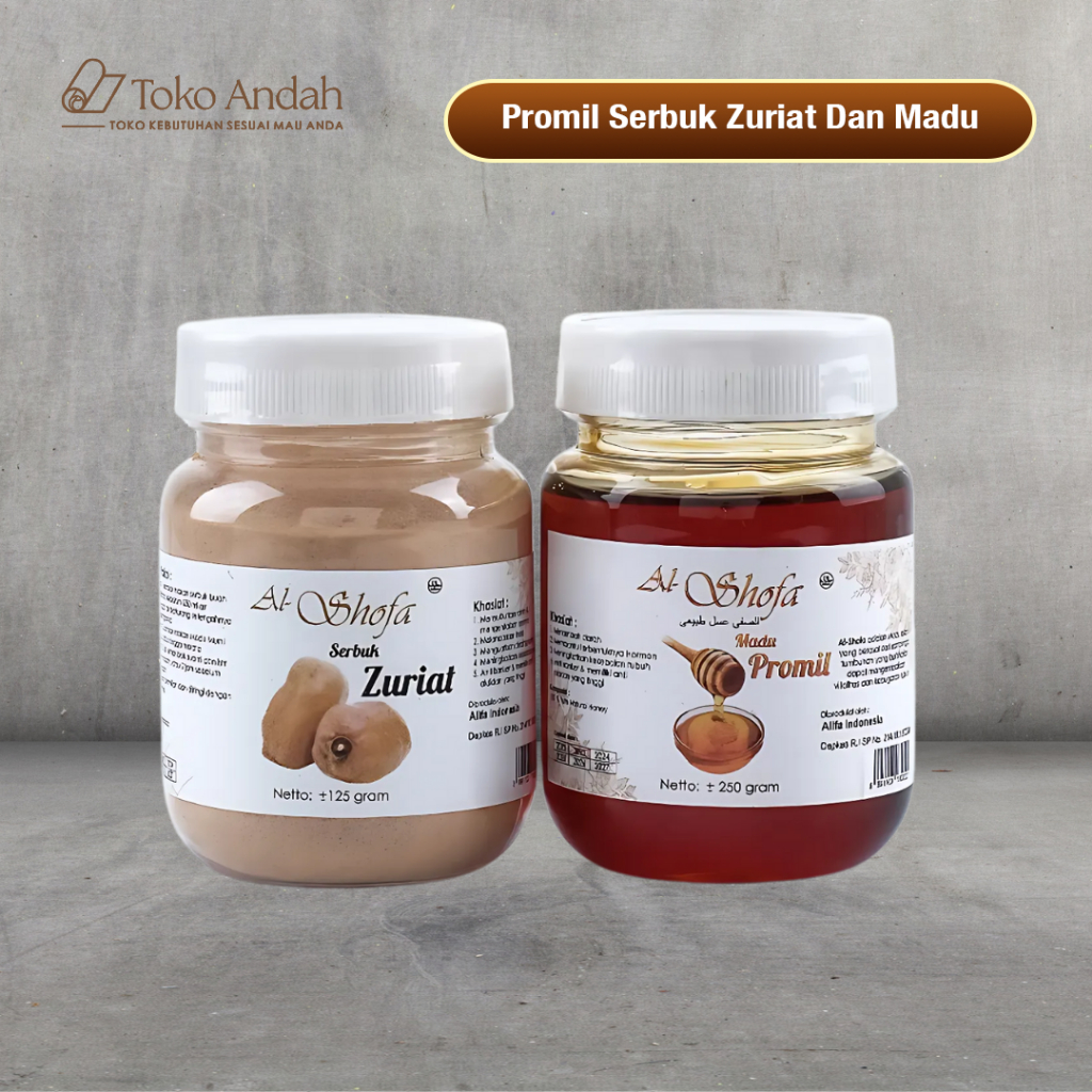 

Paket Promil serbuk zuriat Al Shofa Dan Madu Promil Al Shofa