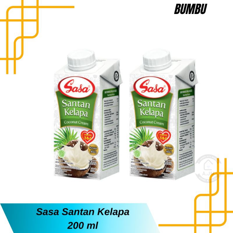 

Sasa Santan Kelapa 200 ml