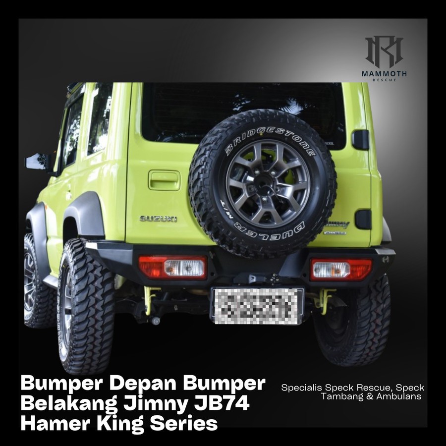Bumper Depan Bumper Belakang Jimny JB74 Hamer King Series