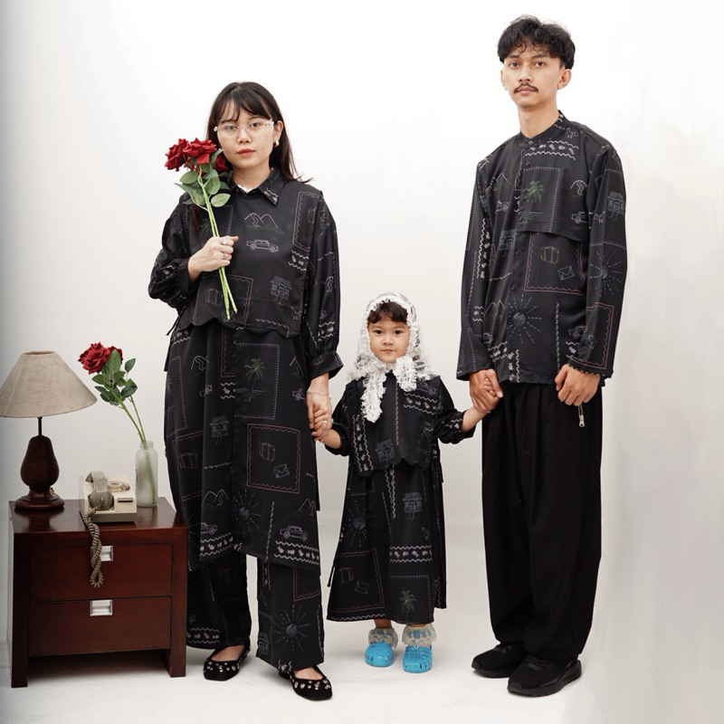 popils - MOODIC Raya Collection set keluarga