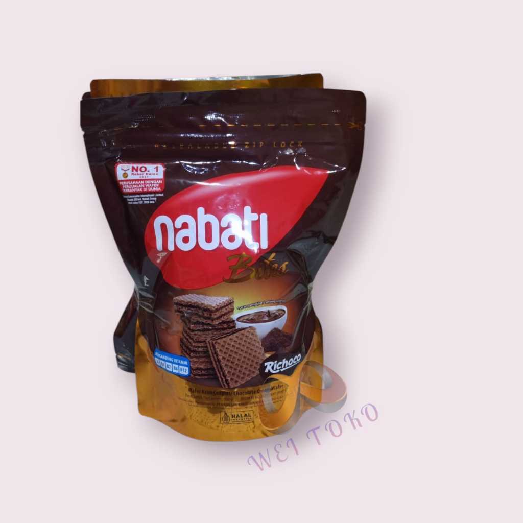 

RICHOCO WAFER CHOCOLATE POUCH 112 GRAM / NABATI BITES WAFER COKLAT BUNDLE ISI 3 BH