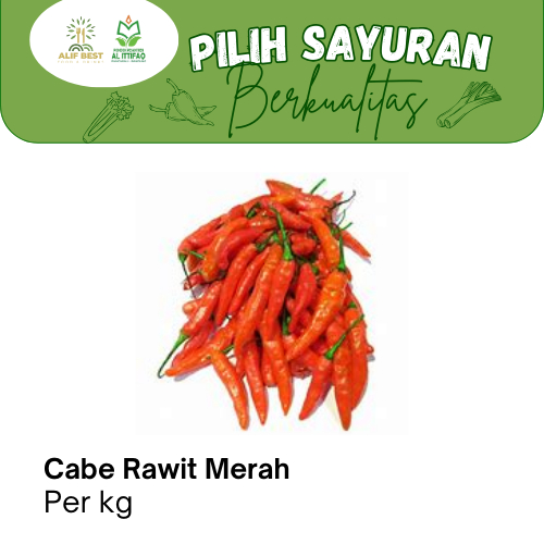 

CABE RAWIT MERAH SEGAR PER 1 KG