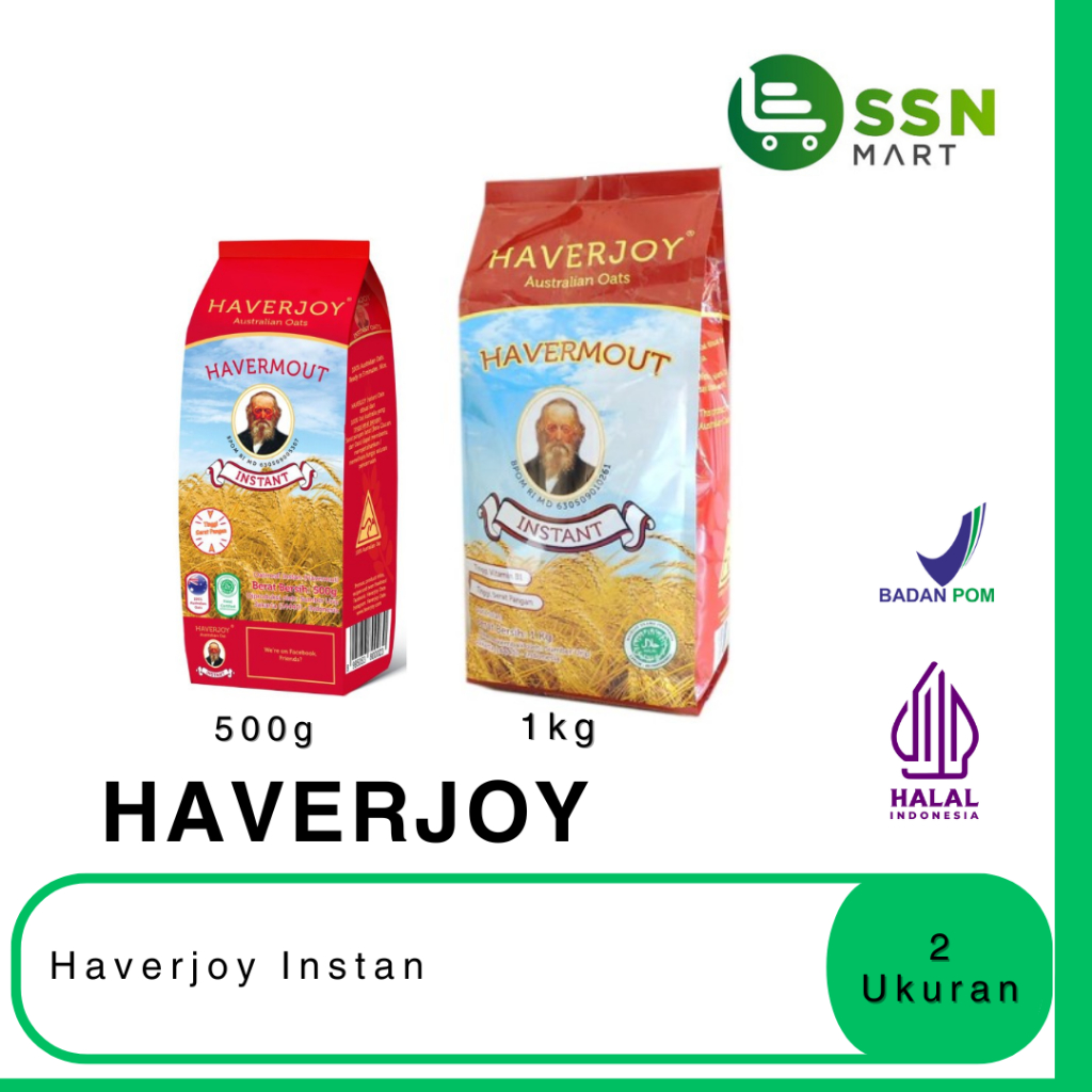 

SSNMart SU Haverjoy Instant 2 ukuran