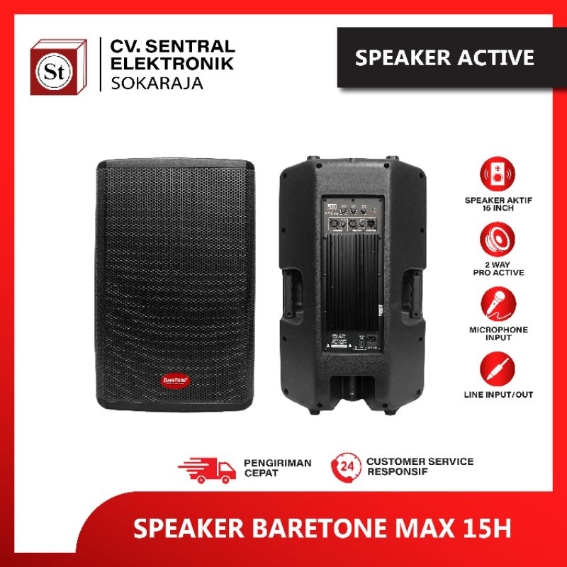 SPEAKER BARETONE MAX 15 H