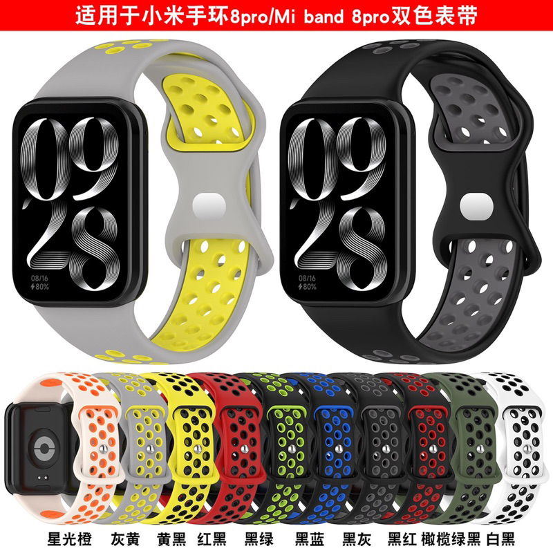 Strap Sport Smartwatch Redmi Watch 4/Mi Band 8 Pro/Mi Band 9 Pro/Redmi Watch 5/Redmi Watch 6 Rubber 